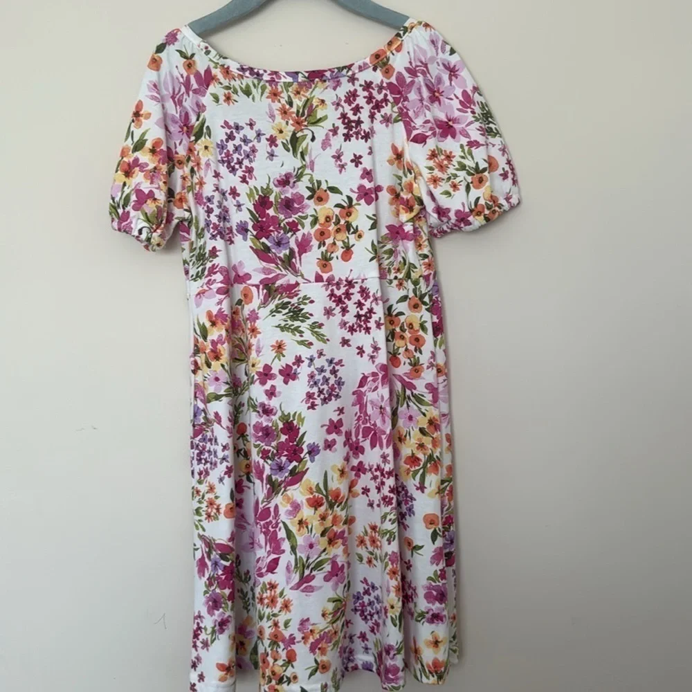 The Children’s Place Floral Girl Dress size M 7/8 Like New